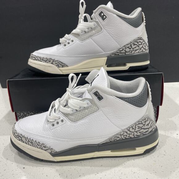 Jordan 3 Retro Hide N' Sneak Size 6.5Y /8W Black Elephant DX6665-100 - Picture 3 of 16